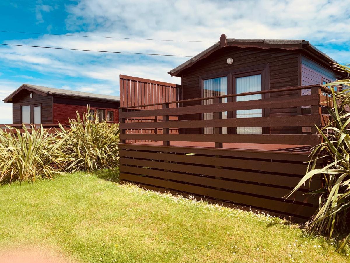 Lodge Cabin With Fabulous Views - Farm Holiday Stranraer Exterior foto