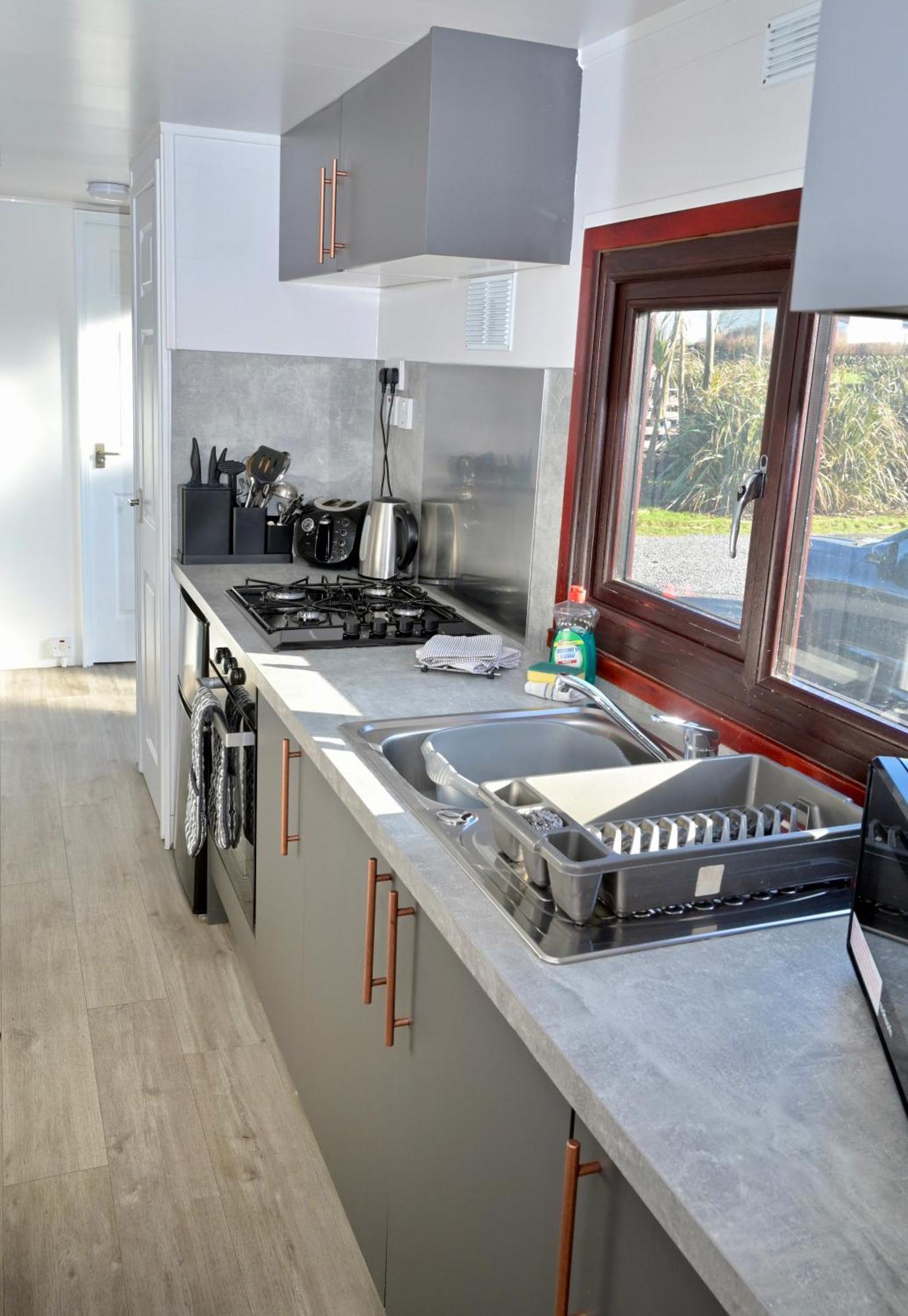 Lodge Cabin With Fabulous Views - Farm Holiday Stranraer Exterior foto