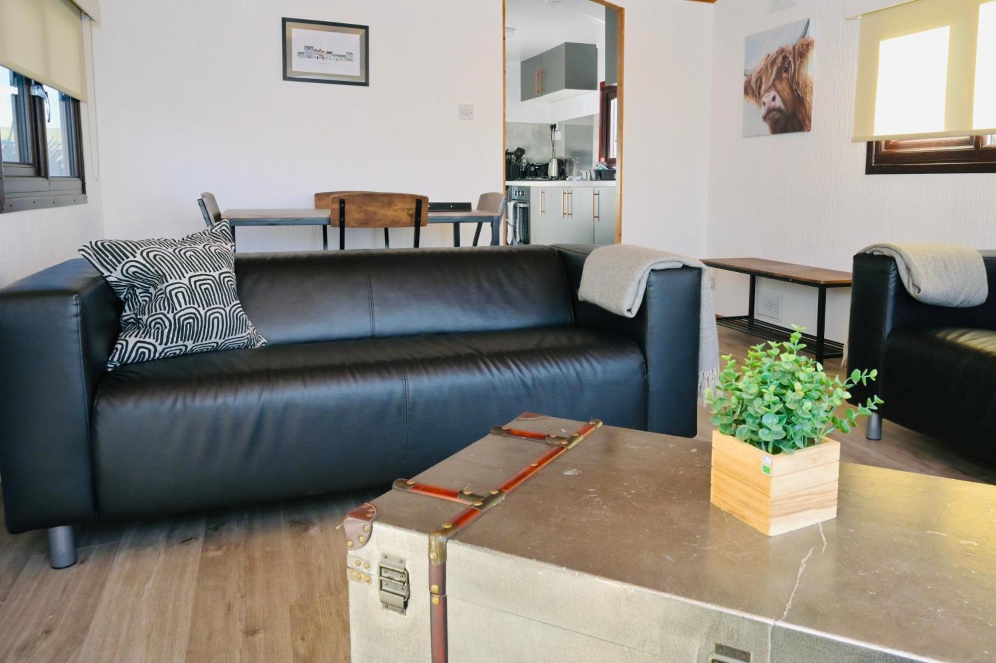 Lodge Cabin With Fabulous Views - Farm Holiday Stranraer Exterior foto